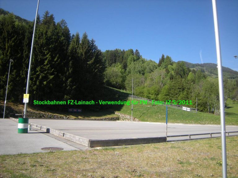 Eis- bzw. Asphaltstockbahnen in Lainach