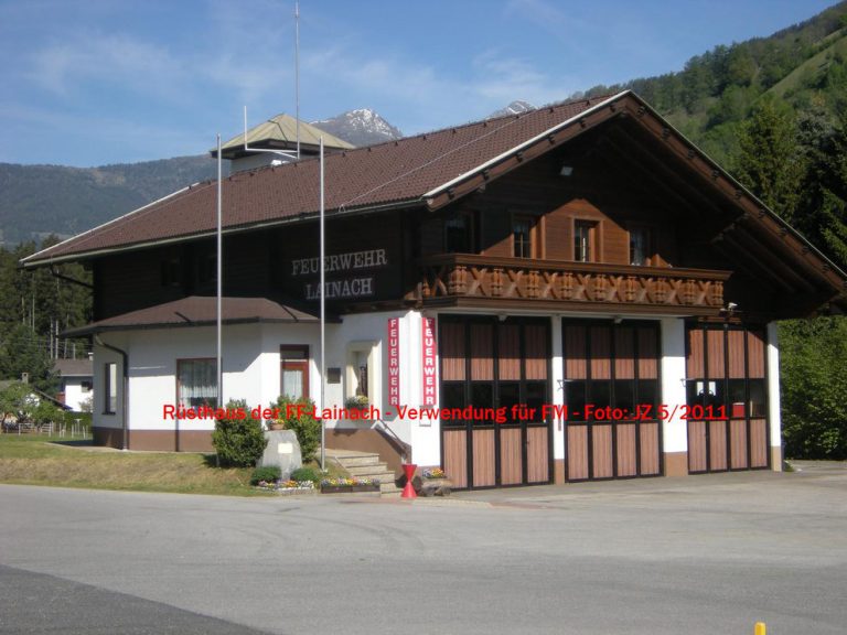 Rüsthaus Feuerwehr Lainach