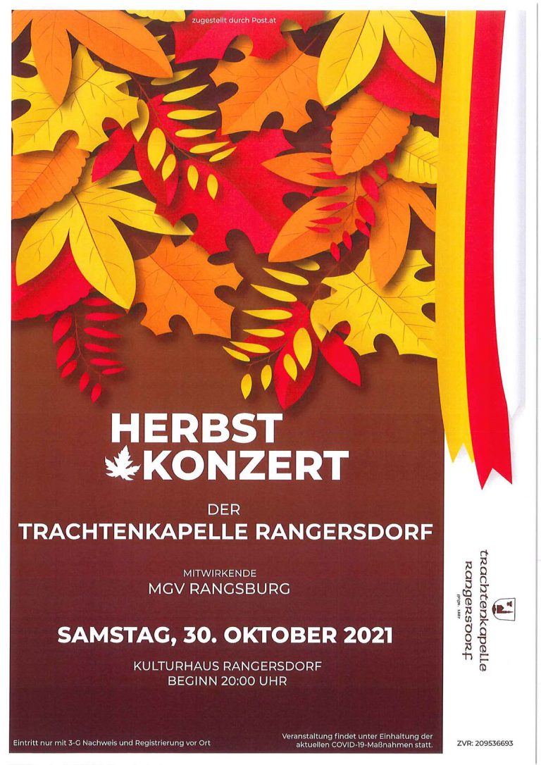Herbstkonzert TK Rangersdorf